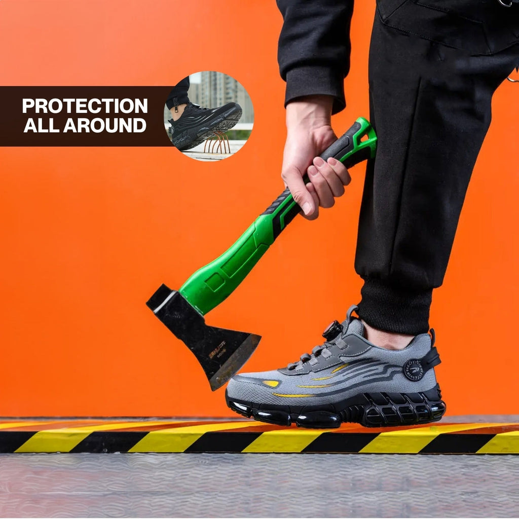 Axon - Healthy & Protective Steel Toe Sneakers