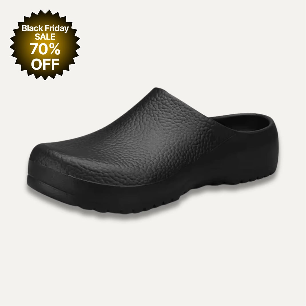 Elson - Healthy & Non-Slip Comfort Clog Mules Black Friday